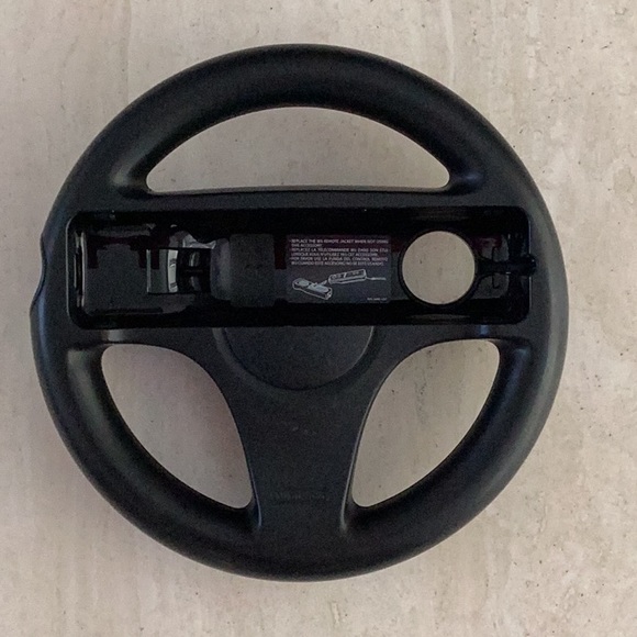 Mario Kart & Wheel Nintendo Wii Game Racing Steering Driving Drive - Picture 4 of 12
